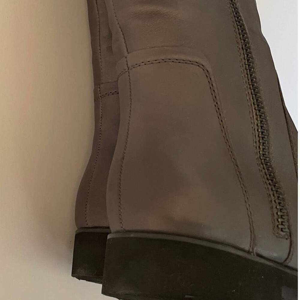 Naturalizer Gray Wide Calf Ridding Boots w/ Side Zips - Size 8.5M (NWT/Box) - Picture 11 of 16